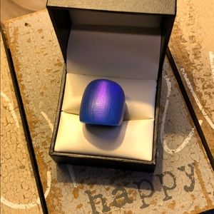 🌀 Alexis Bittar Lucite Ring 🌀